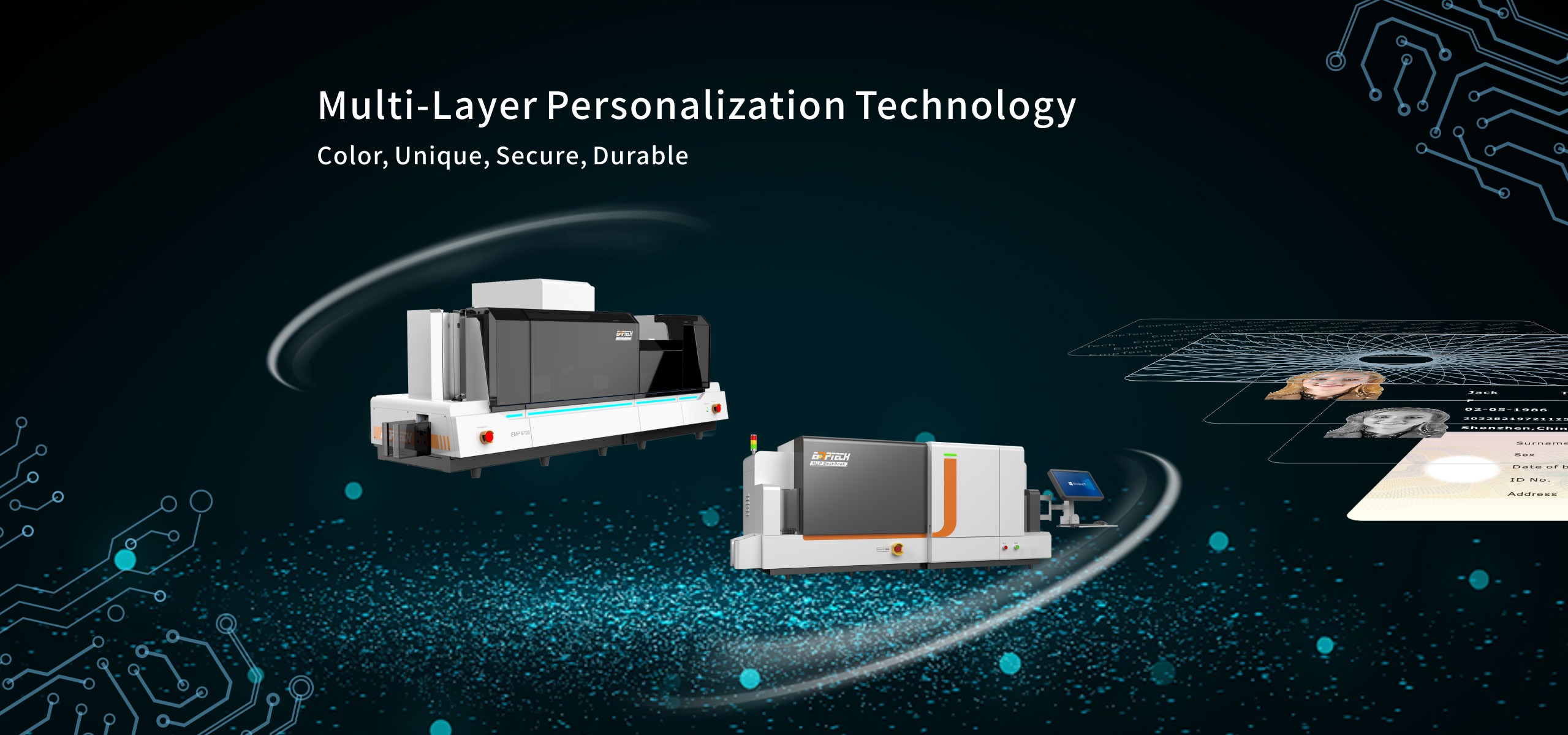 Desktop Card Personalization System