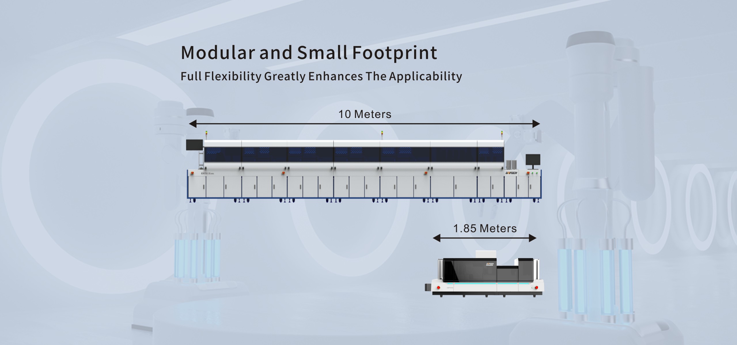 Modular and Small Footprint